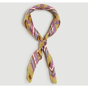 Ann Taylor Paisley Silk Little Scarf